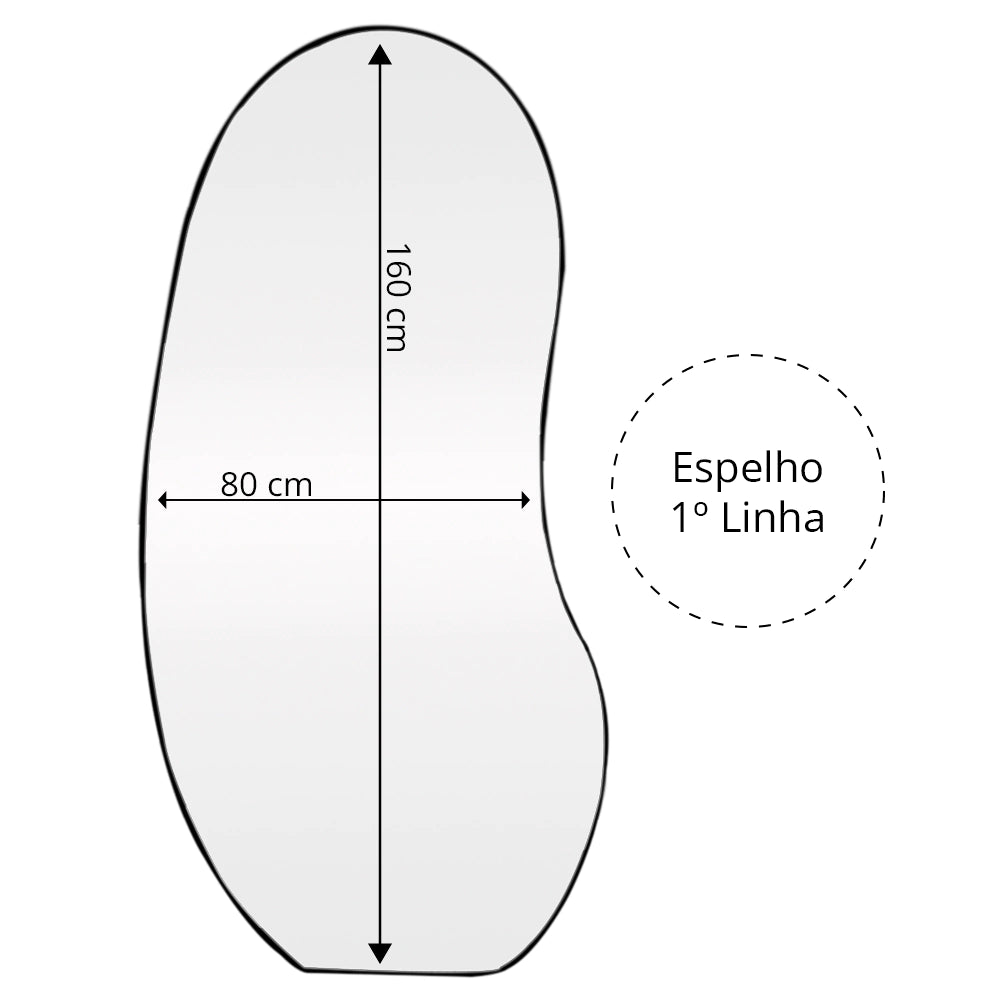 Espelho Decorativo Full Body Premium