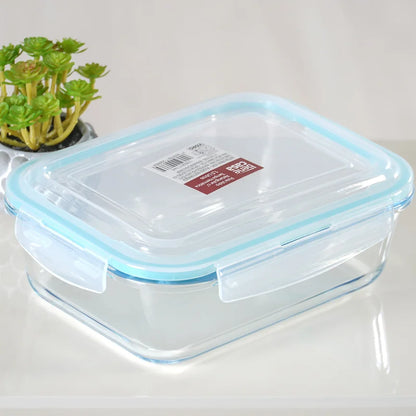 Kit 10 Pote de Vidro com Tampa Hermética 640ml